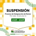 SUSPENSIÓN PROCESO DE DESIGNACIÓN DE RECTOR 2026-2028