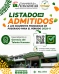 ¡Consulta el listado de admitidos!