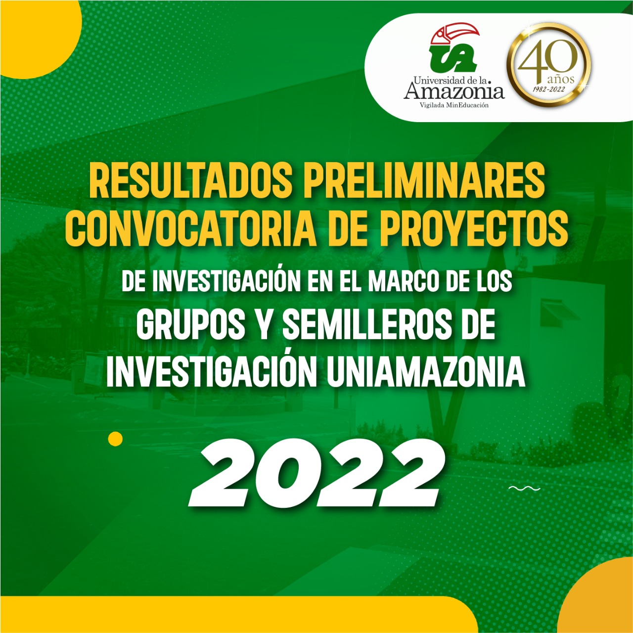 Resultados preliminares Convocatoria de Grupos y semilleros de ...