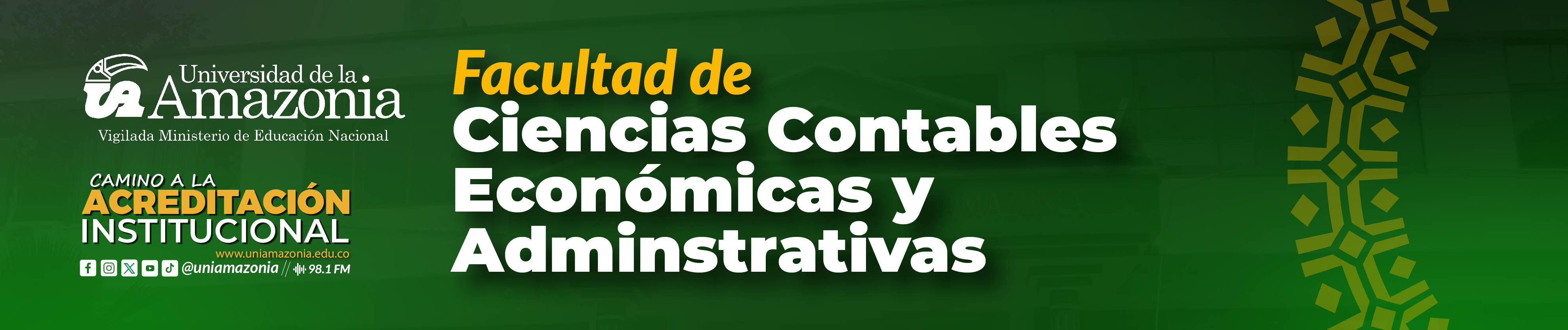 Contables, Económicas y Administrativas - Universidad de la Amazonia