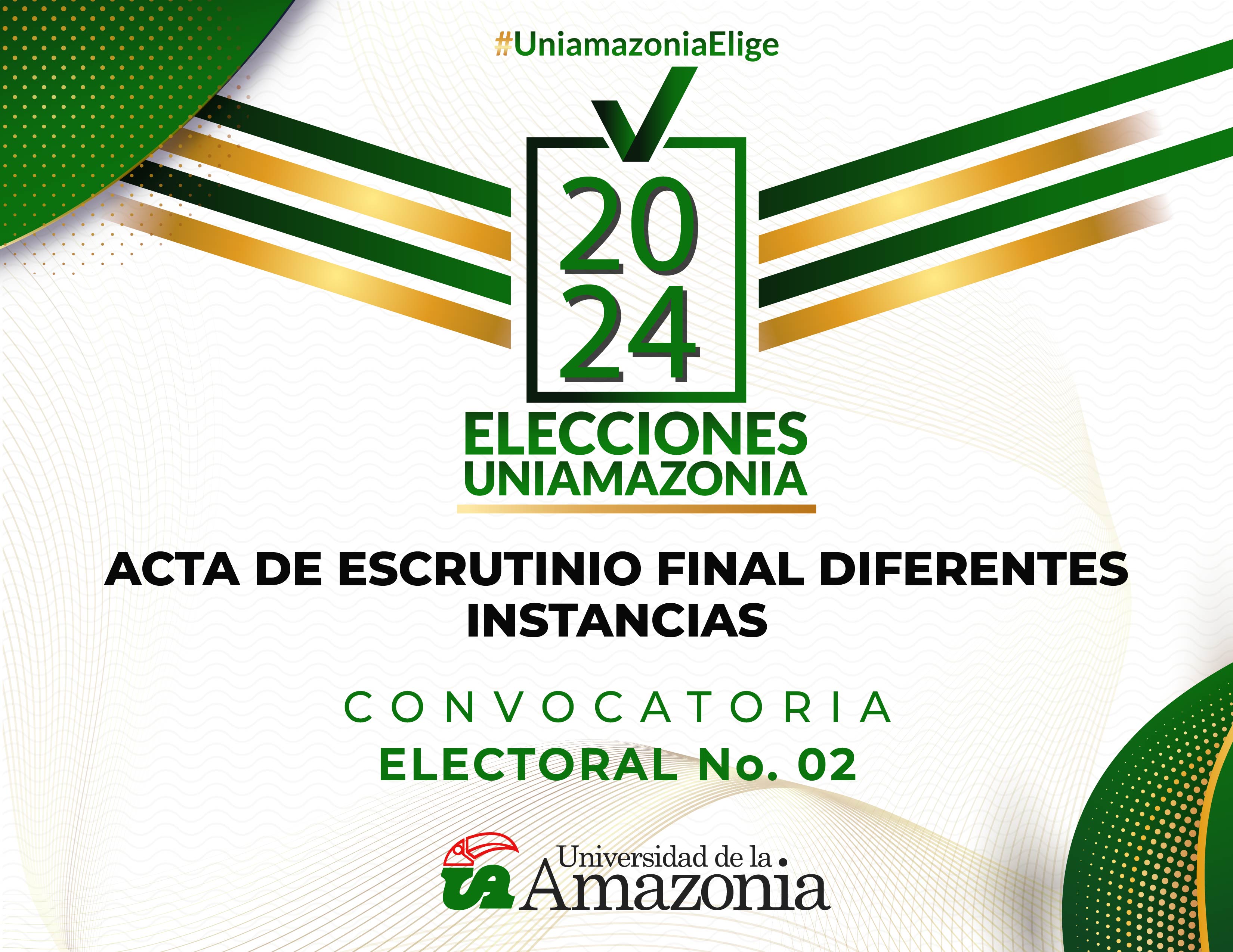 Acta de escrutinio final de la jornada de elección de los ...