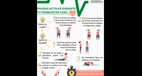 Pausas activas durante tu trabajo en casa