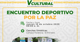 ¡Encuentro Deportivo por la Paz!