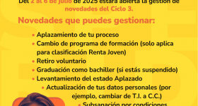 Atención estudiante Uniamazonia participante del Programa Renta Joven